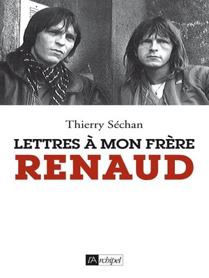 cover image of Lettres à mon frère Renaud